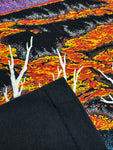 90s Souvenir Shirt "Hawaii Volcanoes - The Big Island" Single Stitch Schwarz M-L