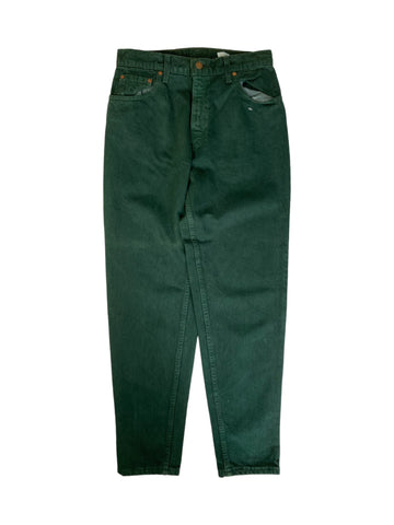 Vintage Levis Jeans 550 Relaxed Fit Tapered Leg Damen Grün(11 MED) M