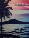 90s AOP Souvenir Shirt "Four Mile Beach Port Douglas" Single Stitch Made In Australia Weiß L