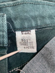 Vintage Levis Jeans 551 Relaxed Fit Tapered Leg Damen Blau (6 PETITE)