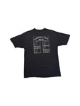 90s Prairie Mountain Souvenir Shirt "Roadkill Café - You Kill ’Em We Grill ’Em" Single Stitch Made In USA Schwarz L