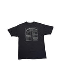 90s Prairie Mountain Souvenir Shirt "Roadkill Café - You Kill ’Em We Grill ’Em" Single Stitch Made In USA Schwarz L