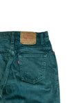 Vintage Levis Jeans 551 Relaxed Fit Tapered Leg Damen Blau (6 PETITE)