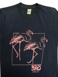 80s Healthknit Souvenir Shirt "Blank Park Zoo - Des Moines, Iowa" Single Stitch Made In USA Dunkelblau S