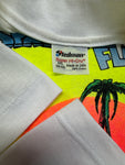 1990 Stedman Souvenir Shirt "Spring Fling Corvette Anaheim California" Made In USA Weiß XXL
