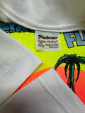 1990 Stedman Souvenir Shirt "Spring Fling Corvette Anaheim California" Made In USA Weiß XXL