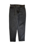 Vintage Levis Jeans 551 Relaxed Fit Tapered Leg Damen Schwarz (14 MED) L