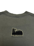 1996 EMI Souvenir Shirt "Paradise Ranch Buffalo, Wyoming" Made In USA Khaki L