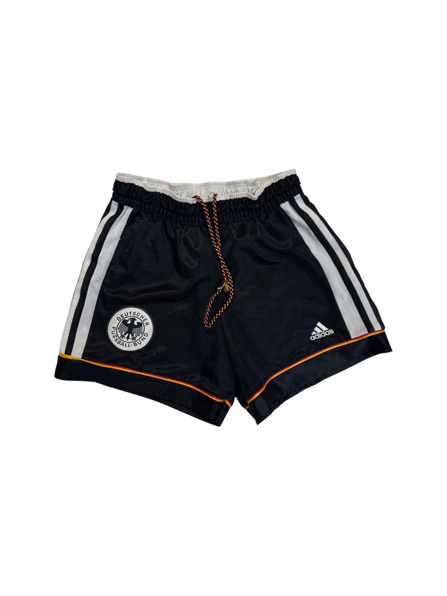 1998 Adidas Shorts DFB Made In England Schwarz Kids 176