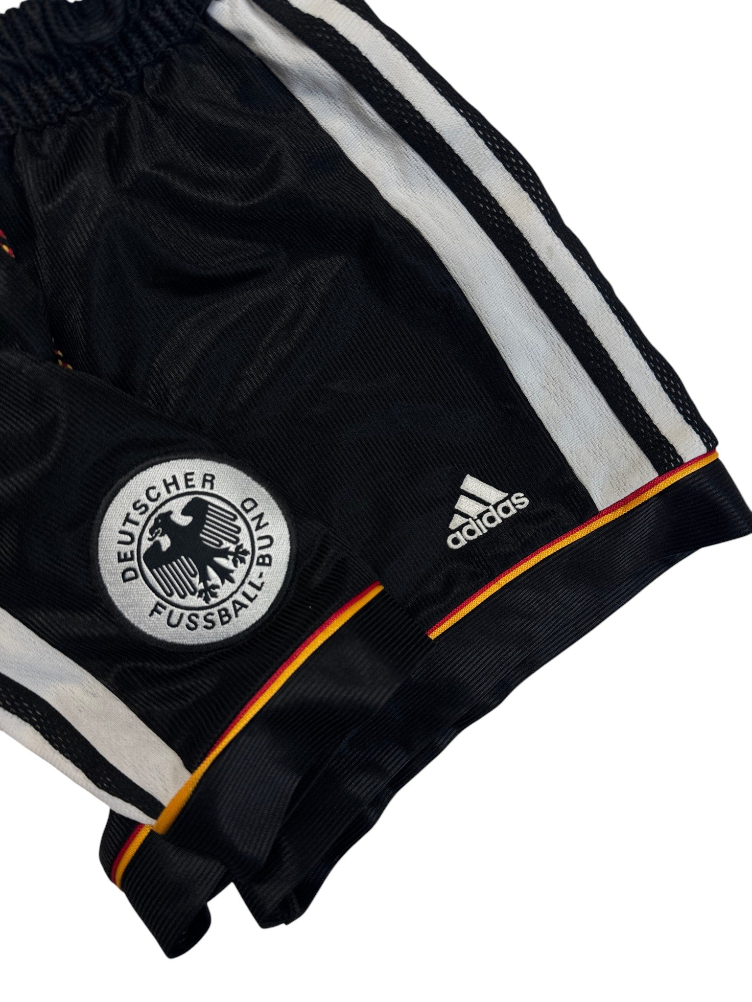 1998 Adidas Shorts DFB Made In England Schwarz Kids 176