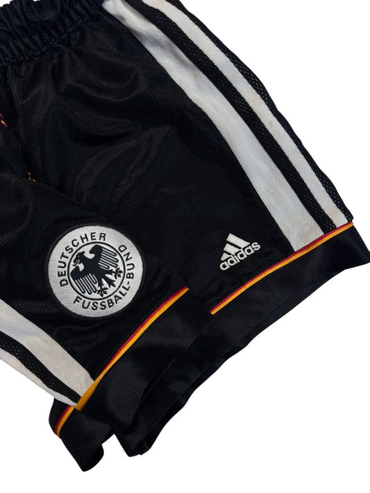 1998 Adidas Shorts DFB Made In England Schwarz Kids 176