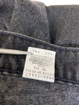 Vintage Levis Jeans 551 Relaxed Fit Tapered Leg Damen Schwarz (14 MED) L