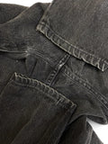 Vintage Levis Jeans 551 Relaxed Fit Tapered Leg Damen Schwarz (14 MED) L