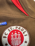 2010/11 DoYouFootball Trainings Sweater St.Pauli Congstar Astra Braun L