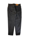 Vintage Levis Jeans 551 Relaxed Fit Tapered Leg Damen Schwarz (14 MED) L