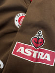 2010/11 DoYouFootball Trainings Sweater St.Pauli Congstar Astra Braun L
