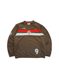 2009/10 DoYouFootball Trainings Sweater St. Pauli #9 Ebbers Braun L