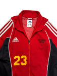 90s Adidas Sportjacke Baltimore United #23 Made In Hong Kong Rot M
