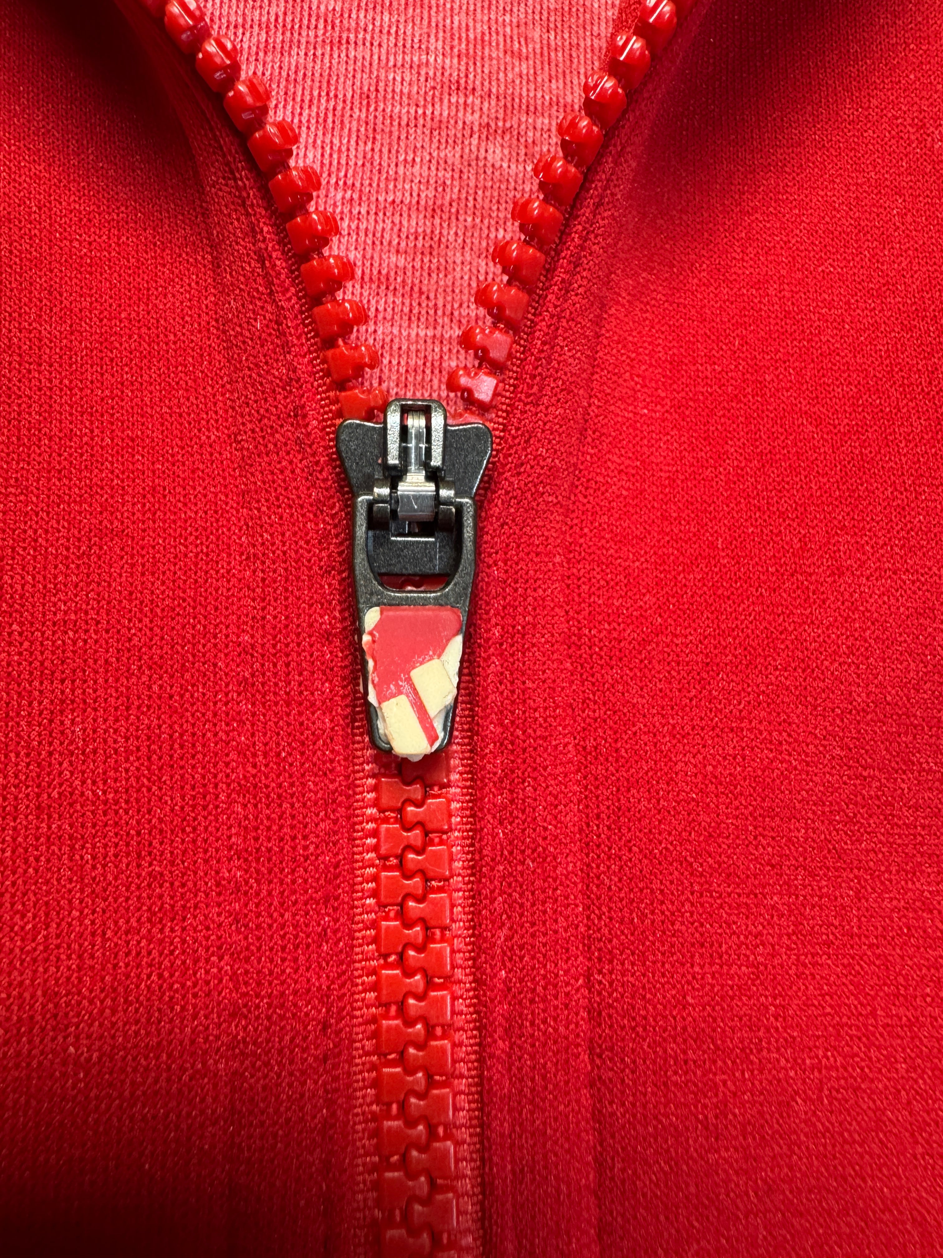 90s Adidas Sportjacke Baltimore United #23 Made In Hong Kong Rot M