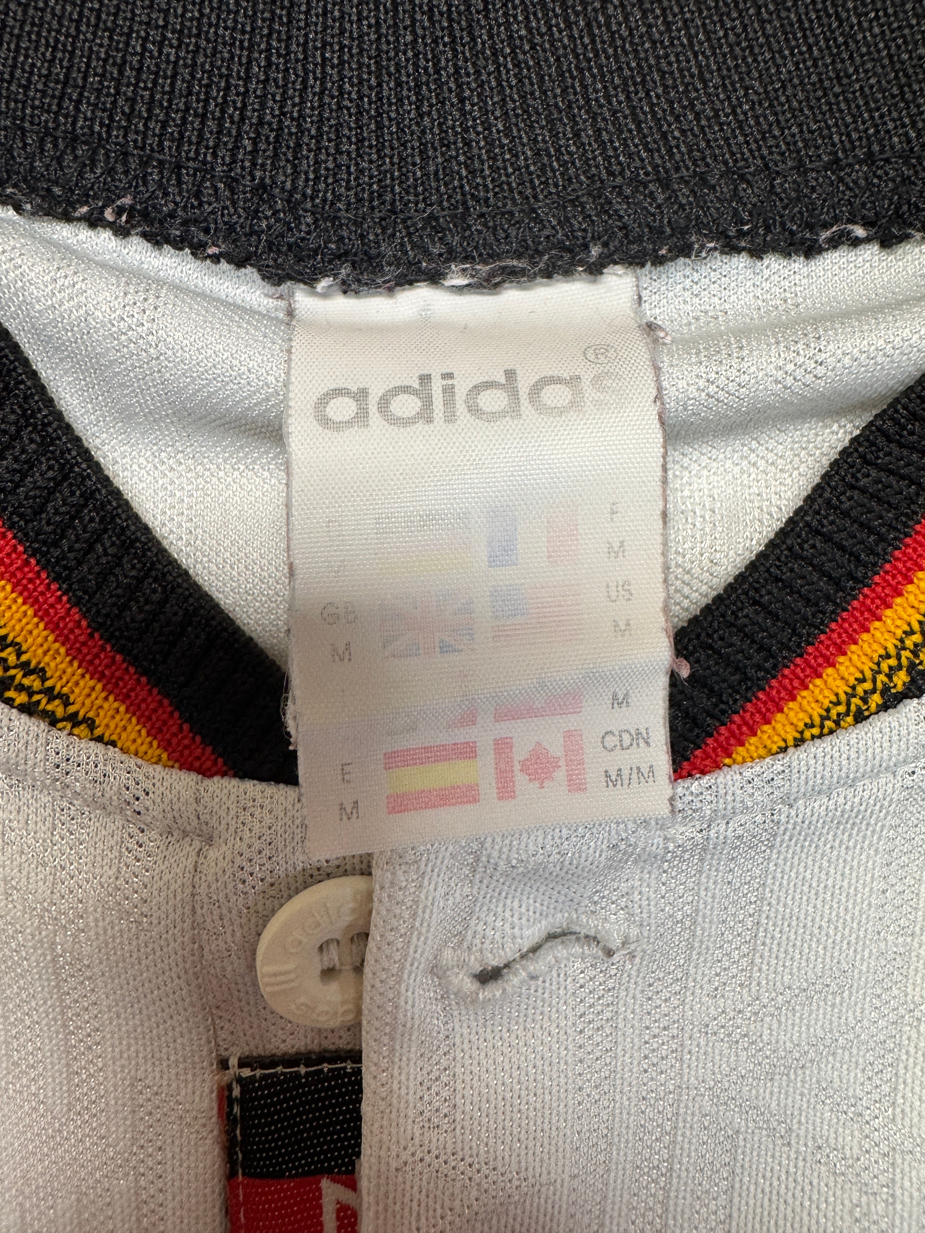 1996 Adidas Trikot DFB 2006 WM Made In Portugal Weiß