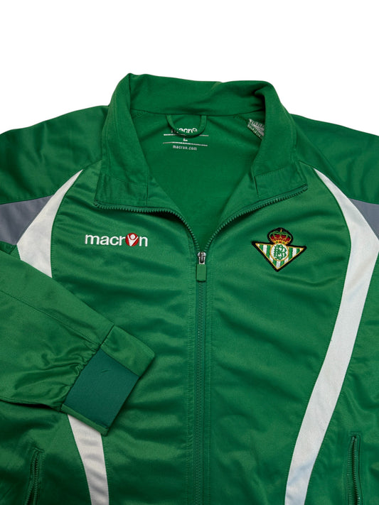 2012/13 Real Betis Sportjacke Macron Grün L