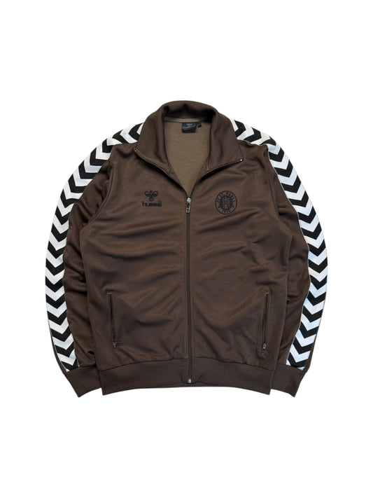 2015/16 FC St. Pauli Präsentationsjacke Hummel Braun L