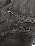 Vintage Levis Jeans 550 Relaxed Fit Tapered Leg Damen Schwarz (24 W) XXL