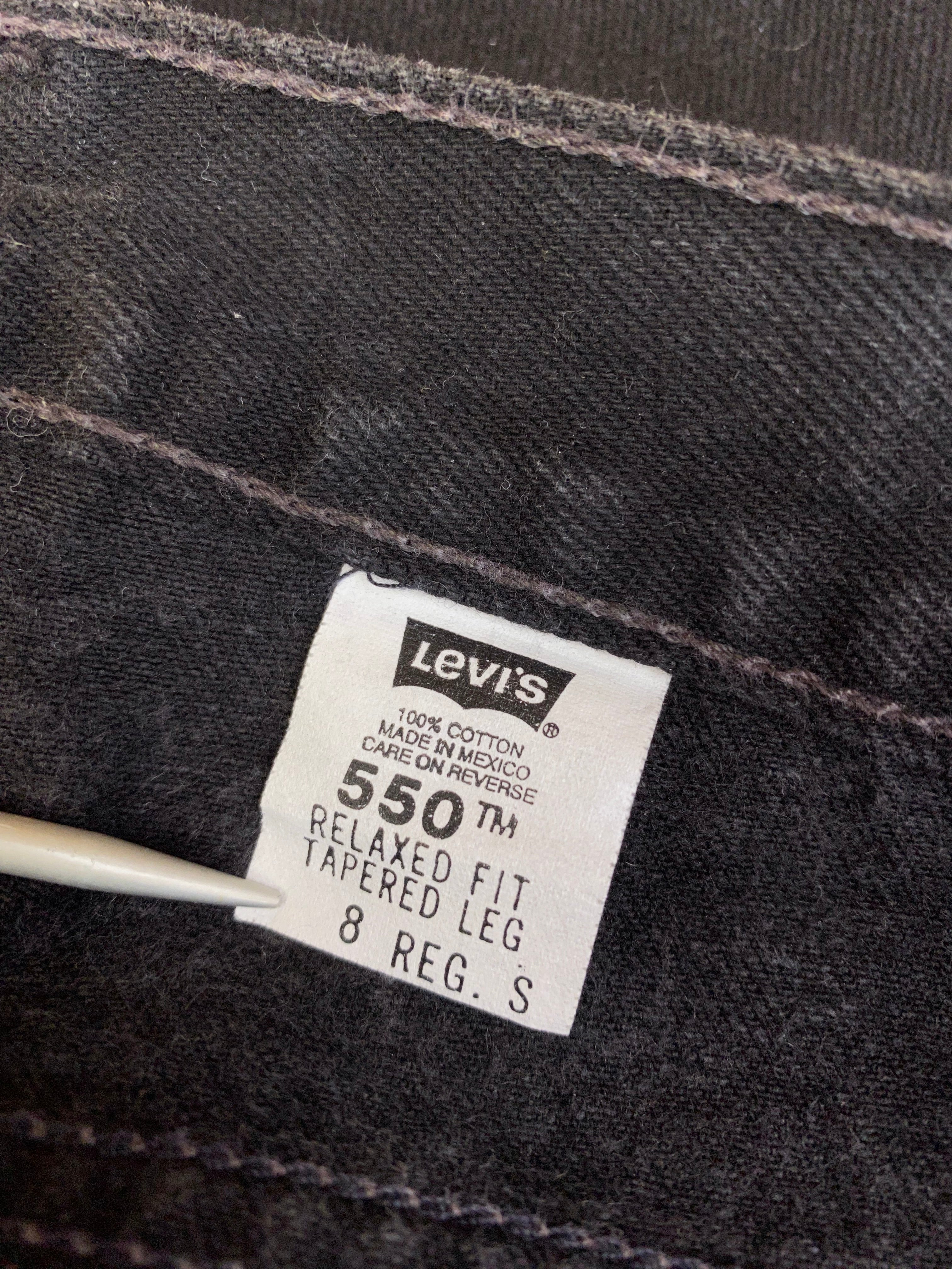 Vintage Levis Jeans 550 Relaxed Fit Tapered Leg Damen Blau (8 REG) S - M