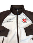 St. Pauli Trainingsjacke DoYouFootball Weiß Braun Kinder 152