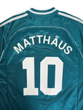 1998 Adidas Trikot DFB #10 Matthäus Made In Portugal Grün