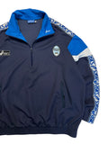 90s SPAL Ferrara Trainingstop Asics Cassa di Risparmio Ferrara Dunkelblau XXL