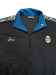 90s SPAL Ferrara Trainingstop Asics Cassa di Risparmio Ferrara Dunkelblau XXL