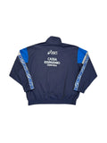 90s SPAL Ferrara Trainingstop Asics Cassa di Risparmio Ferrara Dunkelblau XXL