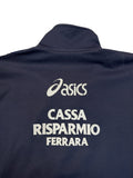 90s SPAL Ferrara Trainingstop Asics Cassa di Risparmio Ferrara Dunkelblau XXL