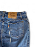 Vintage Levis Jeans 951 Orange Tab Relaxed Fit Tapered Leg Damen Blau (16 SHORT) L - XL