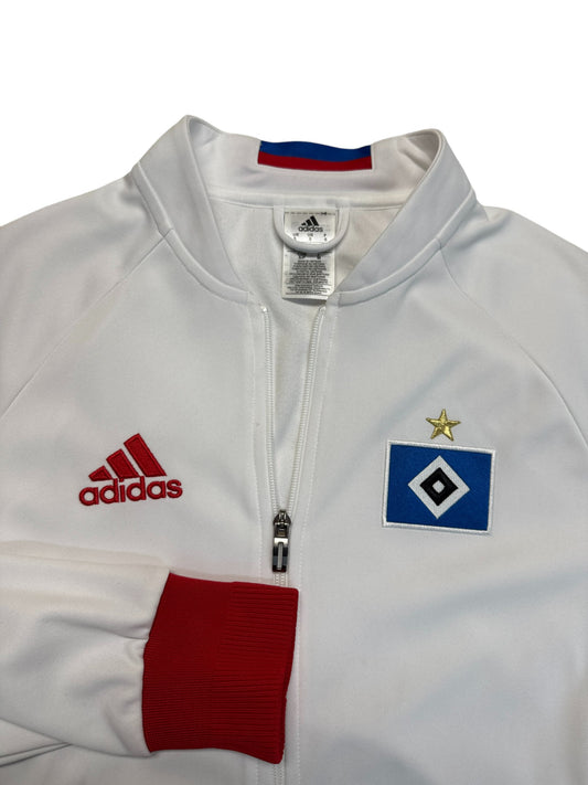 2016 Adidas Trainingsjacke HSV Weiß S