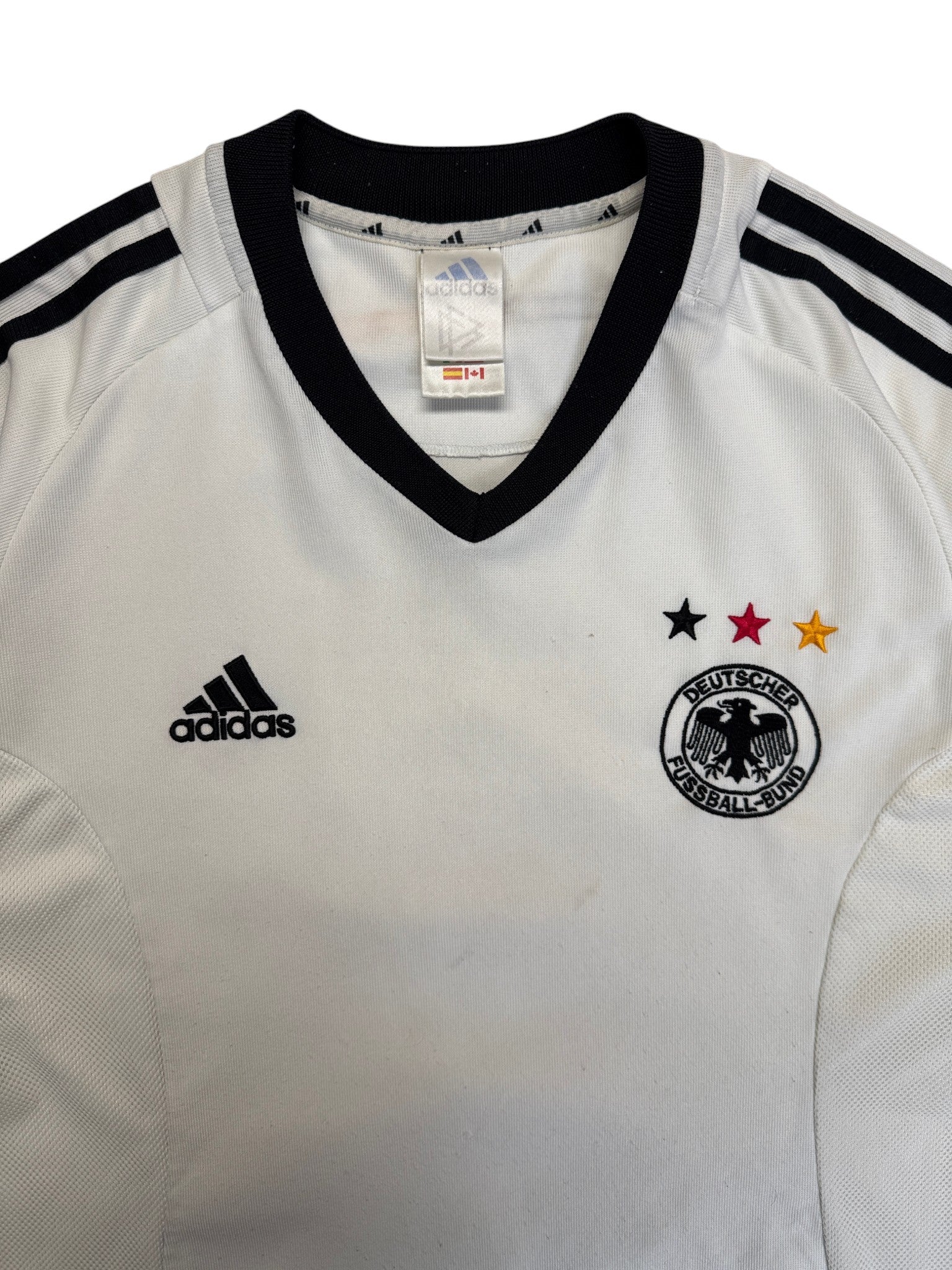 2002 Adidas Trikot DFB Weiß