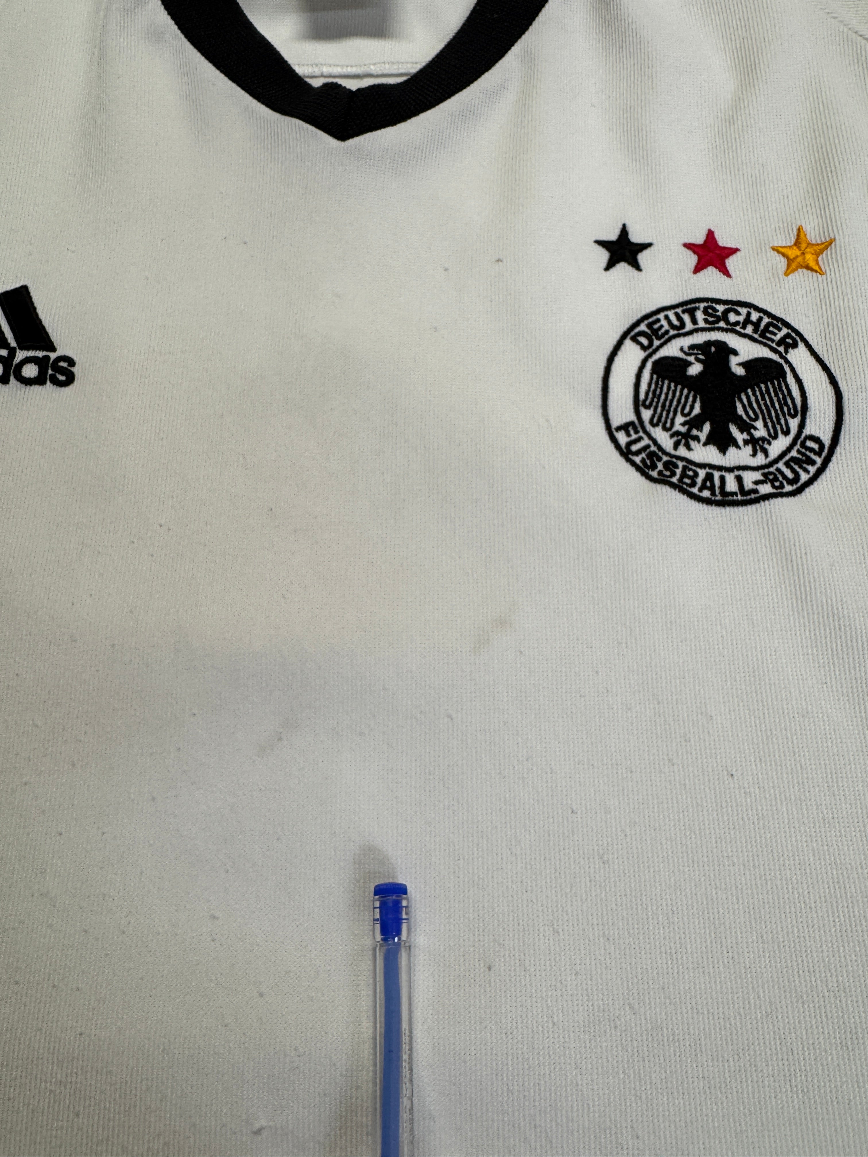 2002 Adidas Trikot DFB Weiß