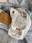 Vintage Levis Jeans 550 Relaxed Fit Tapered Leg Damen Stoned Washed (9 SHT) M