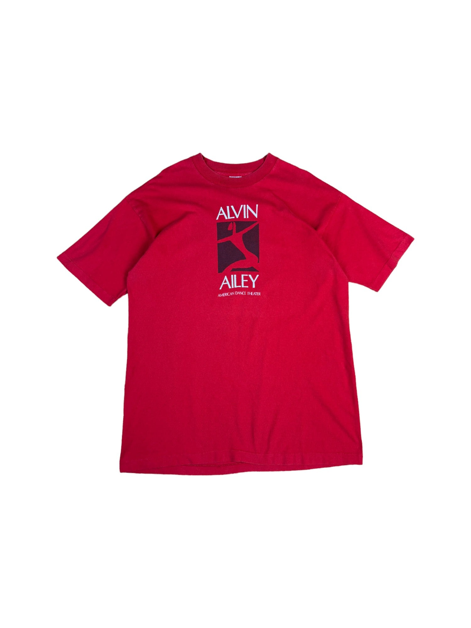 Vintage Fruit Of The Loom Shirt "Alvin Ailey American Dance Theater" New York Single Stitch Rot XL - RareRags