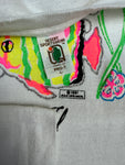 Vintage Desert Sportswear Shirt 1991 Clearwater Beach Florida Made In USA Single Stitch Weiß L