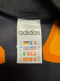 90s Adidas Torwarttrikot "Terminator" Template Made In England Schwarz Orange XL