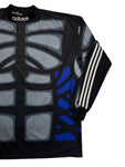 90s Adidas Torwarttrikot "Terminator" Template Made In England Schwarz Grau XL