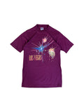 Vintage Miller Shirt "Las Vegas Firework" Made In USA Dunkelrot M
