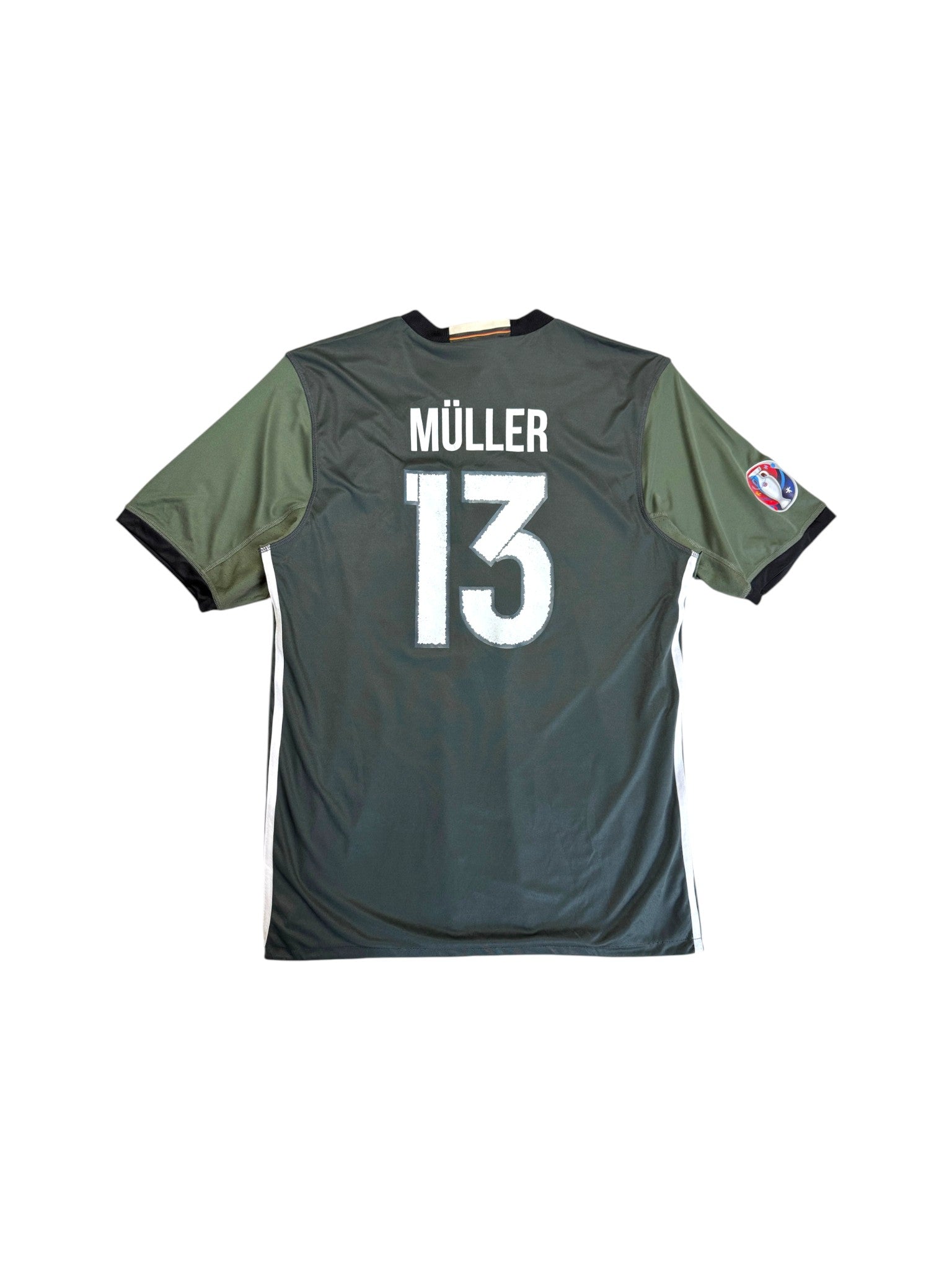 2015 Adidas Trikot DFB #13 Müller Grau