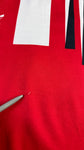 Vintage Adidas Trikot 80s Made In Hungary Rot Weiß L