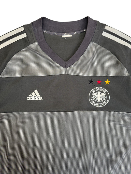 2002 Adidas Trikot DFB Grau