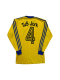70s Adidas By Erima Trikot Langarm TuS Jork #4 Made In West Germany Gelb Blau 5/6 M