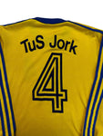 70s Adidas By Erima Trikot Langarm TuS Jork #4 Made In West Germany Gelb Blau 5/6 M