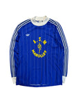 80s Adidas By Ventex Trikot Langarm "ASM Marolles" Blau M-L